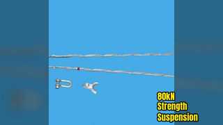 80kN প্রিফর্মড সাসপেনশন সেট গ্যালভানাইজড স্টিল