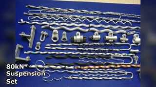 হেভি ডিউটি ​​সাসপেনশন সেট 80kN লোড