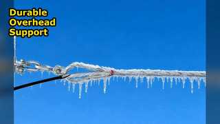 300-3000mm সাসপেনশন সেট ওভারহেড লাইন সমর্থন