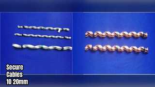 গ্যালভানাইজড ডেড এন্ড 10-20 মিমি কেবল সিকিউর