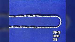 সুরক্ষিত তারের শেষ 10-20 মিমি প্রিফর্মড ডেড এন্ড