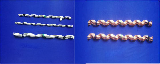 ১০-২০ এমএম তারের জন্য জিংক-গ্যালভানাইজড প্রিফর্মড ব্ল্যাক এন্ড